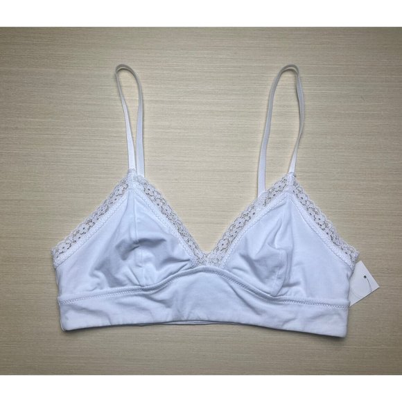 JENNI On Repeat‎ Wide Lace Bralette Bright White - Picture 4 of 6